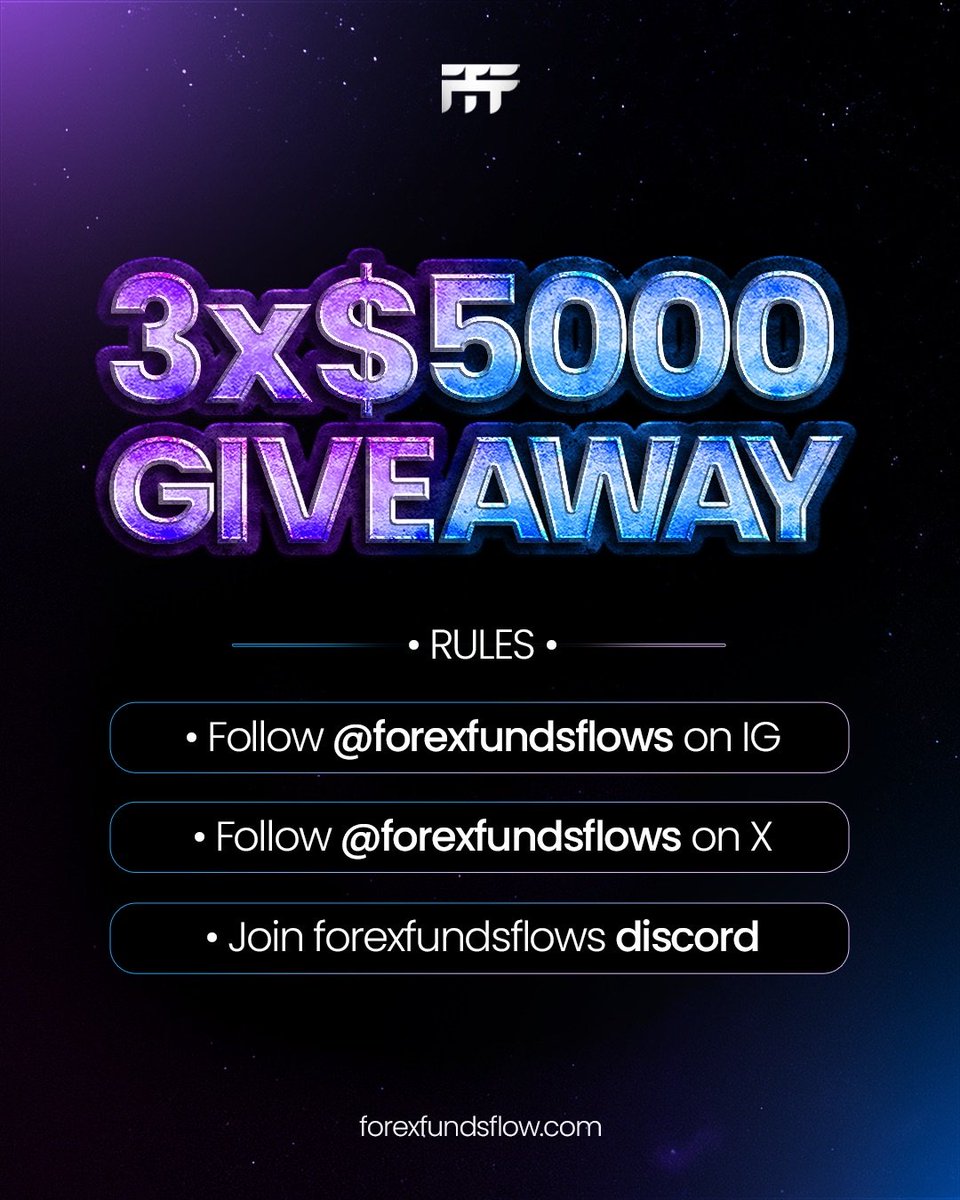 JABZ โช๏ธ (@jabz_fx) on Twitter photo Im giving away 3 x 5k challenge accounts
Must follow:
<a href="/forexfundsflow/">FFF โข ForexFundsFlow</a>
<a href="/JABZ_FX/">JABZโช๏ธ</a>
<a href="/Yahya_Abdul1/">Yahya Abdul</a>
Also follow
<a href="/Jalo_Trader/">JALO || CEO ๐น๐ท</a>
<a href="/Mermouforex/">๐๐๐๐๐๐</a>
<a href="/Investor_Abdul_/">Investor_Abdul_๐๏ธ</a>
<a href="/GJSebs/">Imsebfx</a>
Follow Instagram:
instagram.com/forexfundsflow
Like and Repost
Tag 2 traders
Winners in 72hrs
Good luck ๐ Im giving away 3 x 5k challenge accounts
Must follow:
<a href="/forexfundsflow/">FFF โข ForexFundsFlow</a>
<a href="/JABZ_FX/">JABZโช๏ธ</a>
<a href="/Yahya_Abdul1/">Yahya Abdul</a>
Also follow
<a href="/Jalo_Trader/">JALO || CEO ๐น๐ท</a>
<a href="/Mermouforex/">๐๐๐๐๐๐</a>
<a href="/Investor_Abdul_/">Investor_Abdul_๐๏ธ</a>
<a href="/GJSebs/">Imsebfx</a>
Follow Instagram:
instagram.com/forexfundsflow
Like and Repost
Tag 2 traders
Winners in 72hrs
Good luck ๐