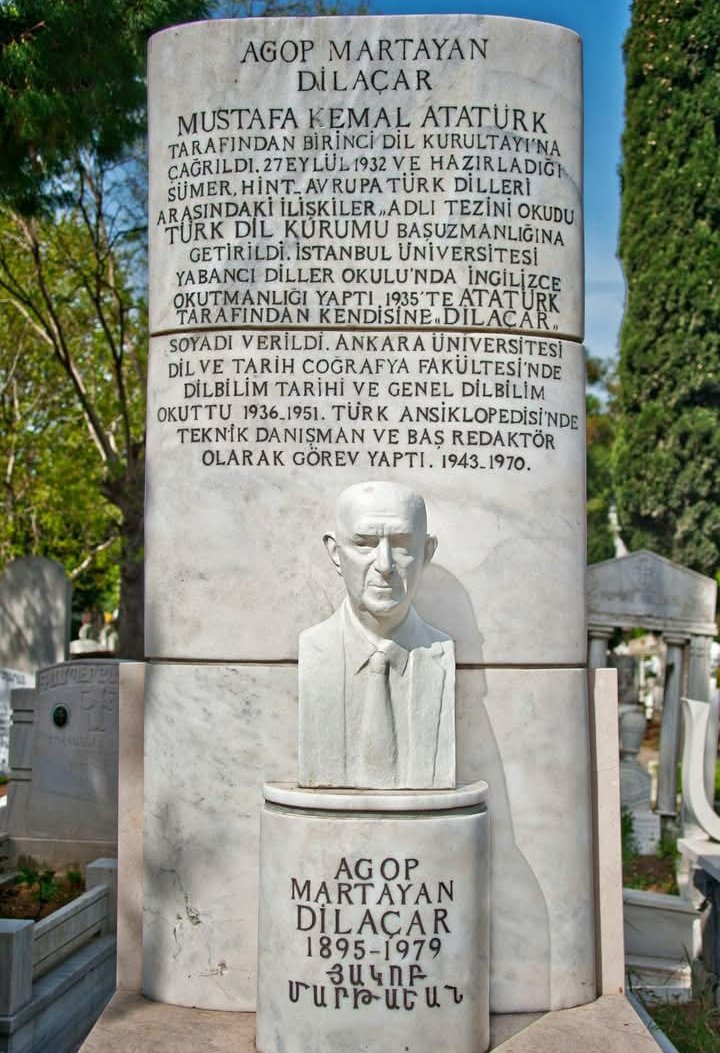 Cumhuriyet tarihinde, bize Türkçeyi öğretecek bir Türk evladı bulamamışlar,gidip Ermeni'yi başımıza getirmişler...!!