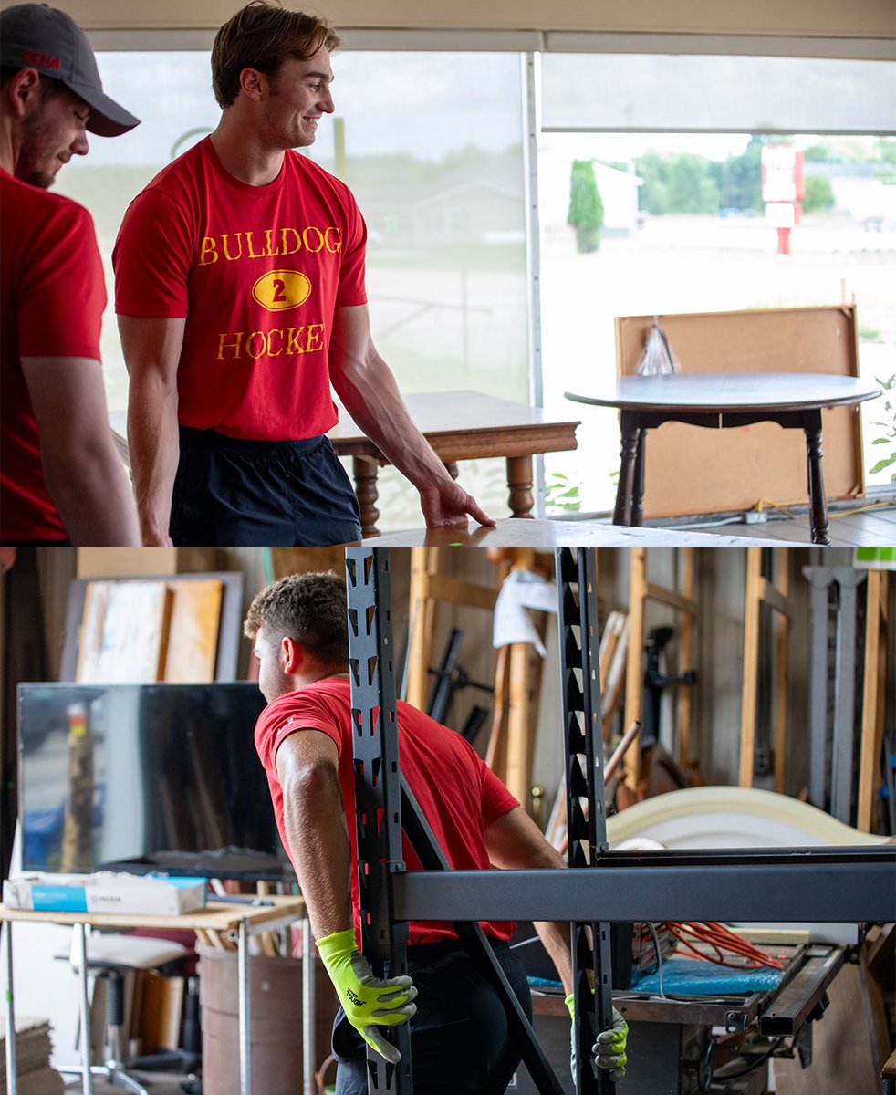 This week, the boys rolled up their sleeves to help Mecosta County Habitat for Humanity move into their new building! Always proud to give back to the community that supports us.