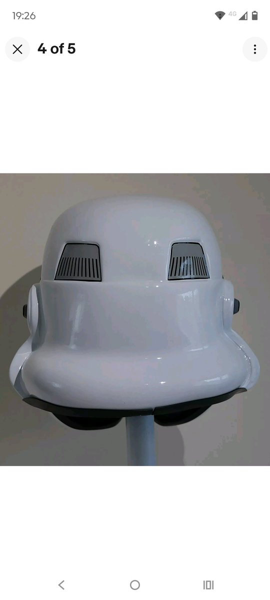 Hi, just a note that the stormtrooper fibreglass helmet is relisted on eBay.
Many thanks Joanne 
#starwars