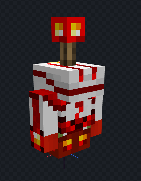 MikeIHt's tweet photo. Hace tiempo que no me paso a ver tu contenido @tonacho pero vi que iban a sacar el copper golem y no he podido resistirme a crearle esta skin, va directo a mi mundo en cuanto juegue xD https://t.co/nrk6J18ocl