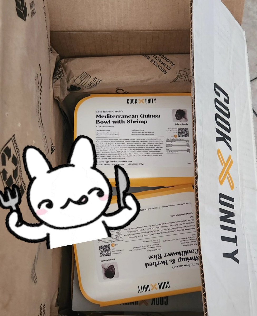 MsFelonyRose's tweet image. 10 days to get your CookUnity with my link! 50% off your first box and free cookie! (Cookie pic in comments🍪)
strms.net/cookunity_msfe…
#meals #mealservice #cookunity #sponsored #tasty #easydinners