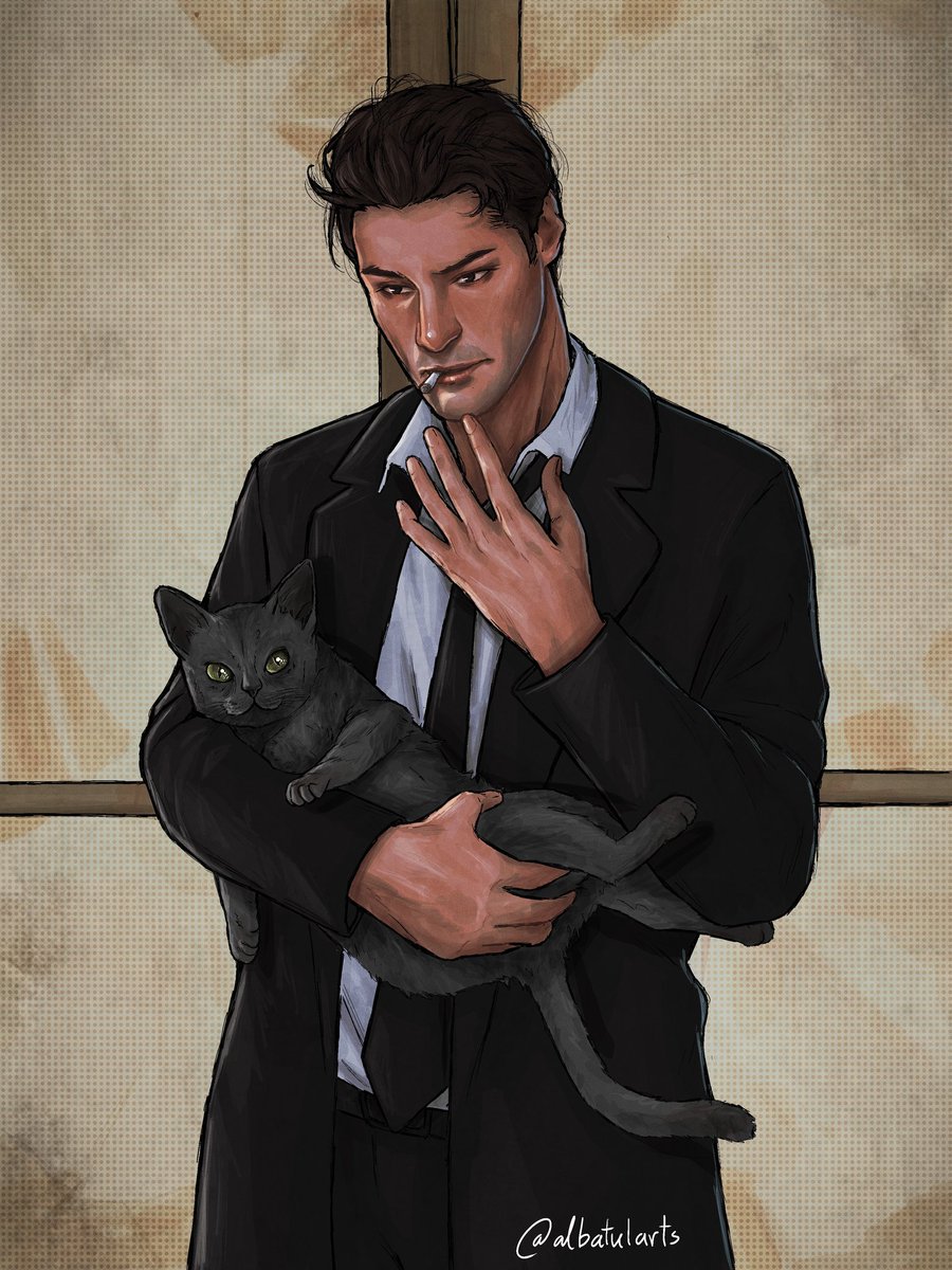 albatularts's tweet photo. 🐈‍⬛
#JohnConstantine https://t.co/kD6mvyom32