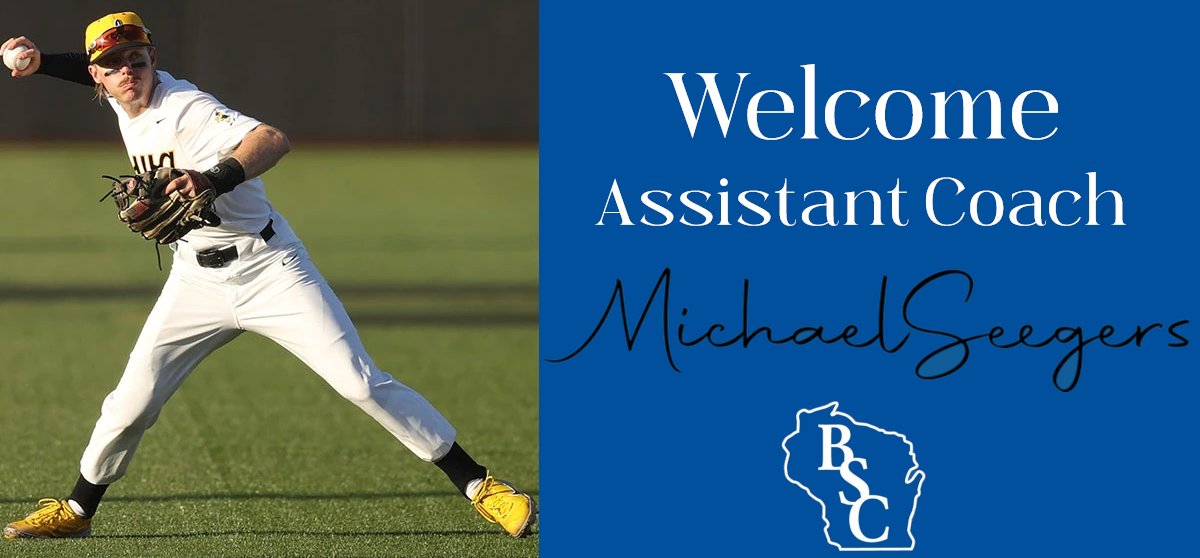 BobcatBSBWI's tweet photo. 🚨New Assistant Coach🚨 

We are very excited to welcome Michael Seegers to the coaching staff for the 2025-26 season! 

He begins his coaching career after 4 successful seasons at @UIBaseball and a pro-ball stop with the Windy City ThunderBolts. https://t.co/L4q6Jjqq9F