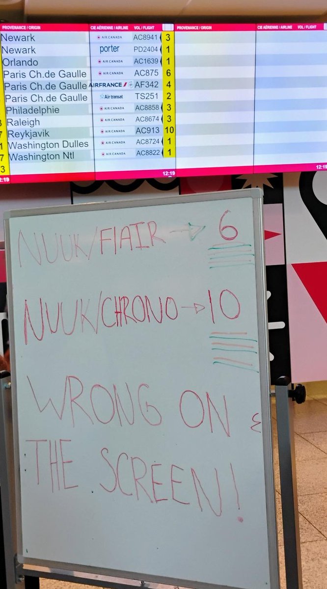 QuebecFier's tweet photo. LE FRANÇAIS SE MEURT-IL À MONTRÉAL?

De retour à Montréal après un séjour à l’étranger, j'ai vécu trois mésaventures linguistiques en quelques minutes.

📍 Aéroport Pierre-Elliott-Trudeau : un panneau d’une compagnie aérienne qui avertit les passagers d'une erreur sur l'écran… uniquement en anglais. En plus d’être un manque de respect, c’est une violation de la Loi sur les langues officielles que Trudeau père lui-même avait signée.

🚗 Je commande un Lyft (l'équivalent d'Uber). Chauffeur africain anglophone, ne parle pas un mot de français, incapable de comprendre des mots simples dans la langue de Molière.

🛍️ Chez Moores, l’employée originaire du sous-continent indien m’annonce qu’elle ne parle pas français et qu'elle me servira en anglais. J’ai donc refusé de leur donner mon argent.

Ce n’est pas anecdotique : Montréal s’anglicise à vue d’œil. 

Restons passifs et nous perdrons notre langue, notre identité, notre Québec.

#polmtl #polqc