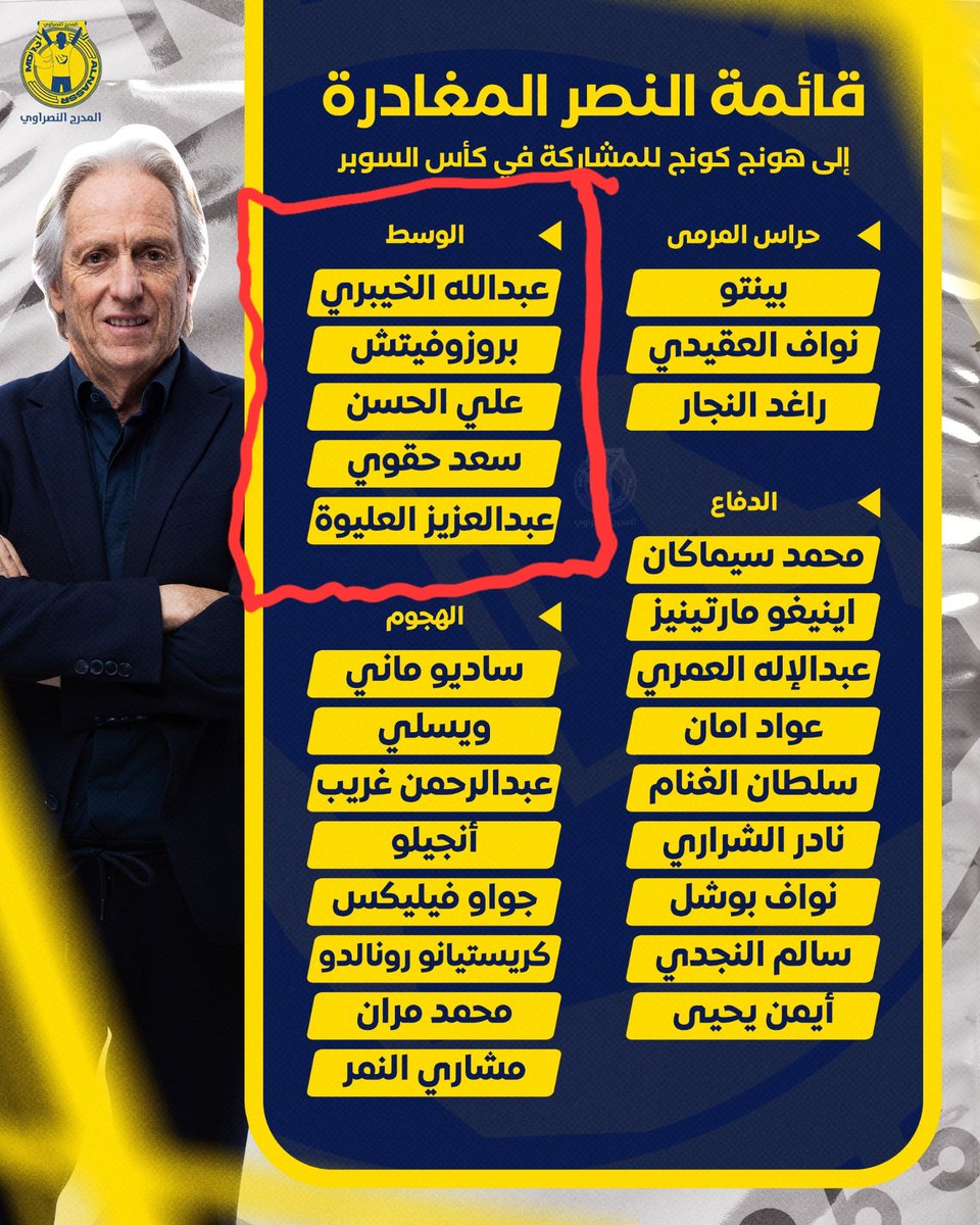 farhan_alfarhan's tweet photo. .
أبهذا الوسط ستدخلون المعارك الكروية الكبرى ..!!
اللهم سلم سلم .
. https://t.co/22GA2NqnOw