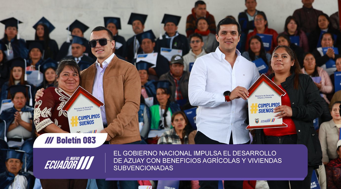 Comunicación Ecuador 🇪🇨 on X: "BOLETÍN | #ElNuevoEcuador 🇪🇨 Para el  Gobierno del Nuevo Ecuador es una prioridad transformar el agro ecuatoriano  para hacerlo más competitivo y devolverle la dignidad al sector