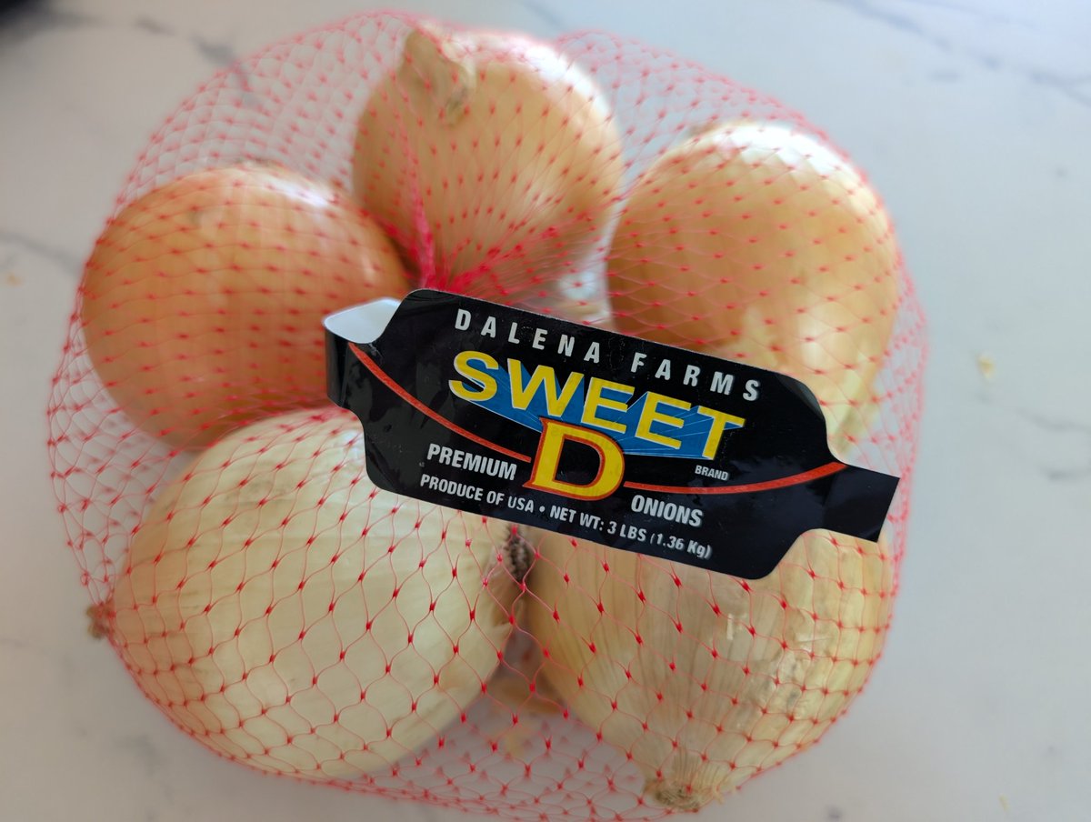 It's only the Sweet D onions for me.