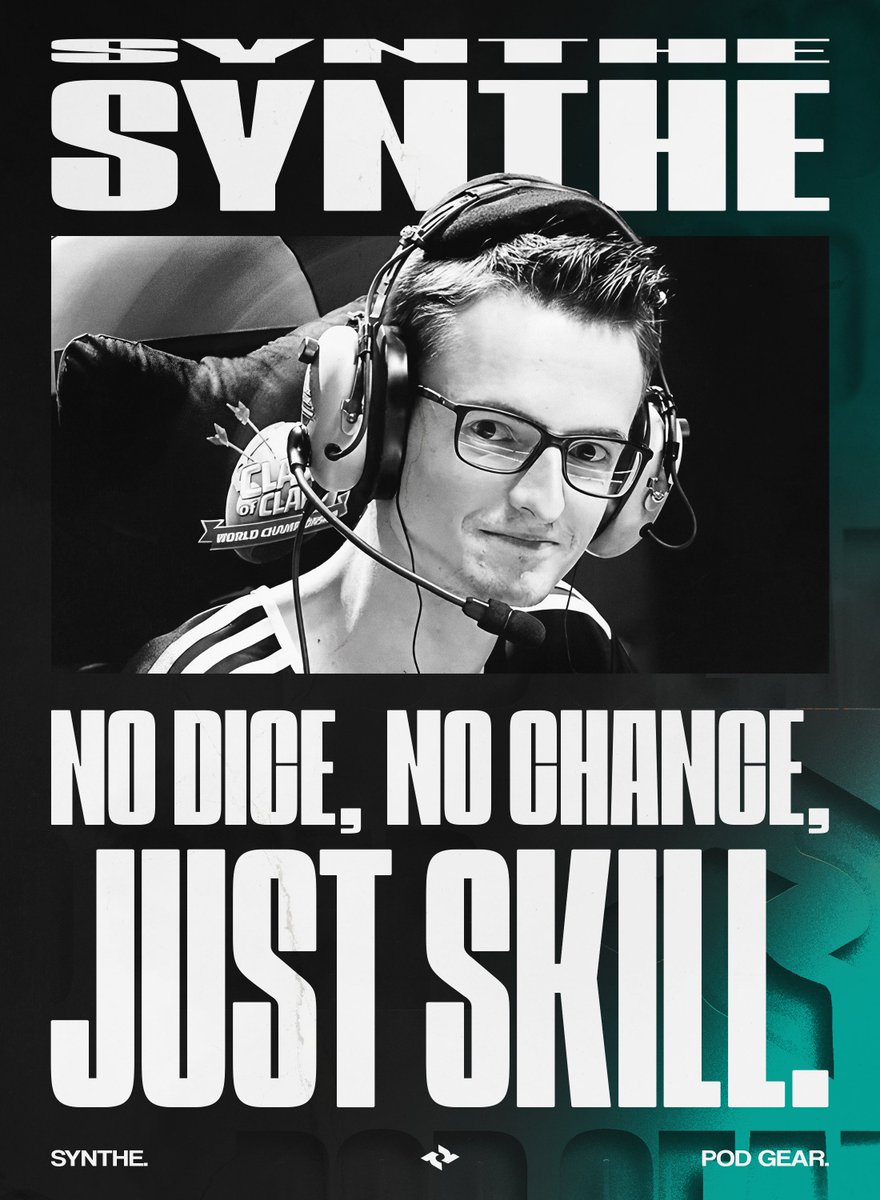 No dice, no chance, just skill — Synthé