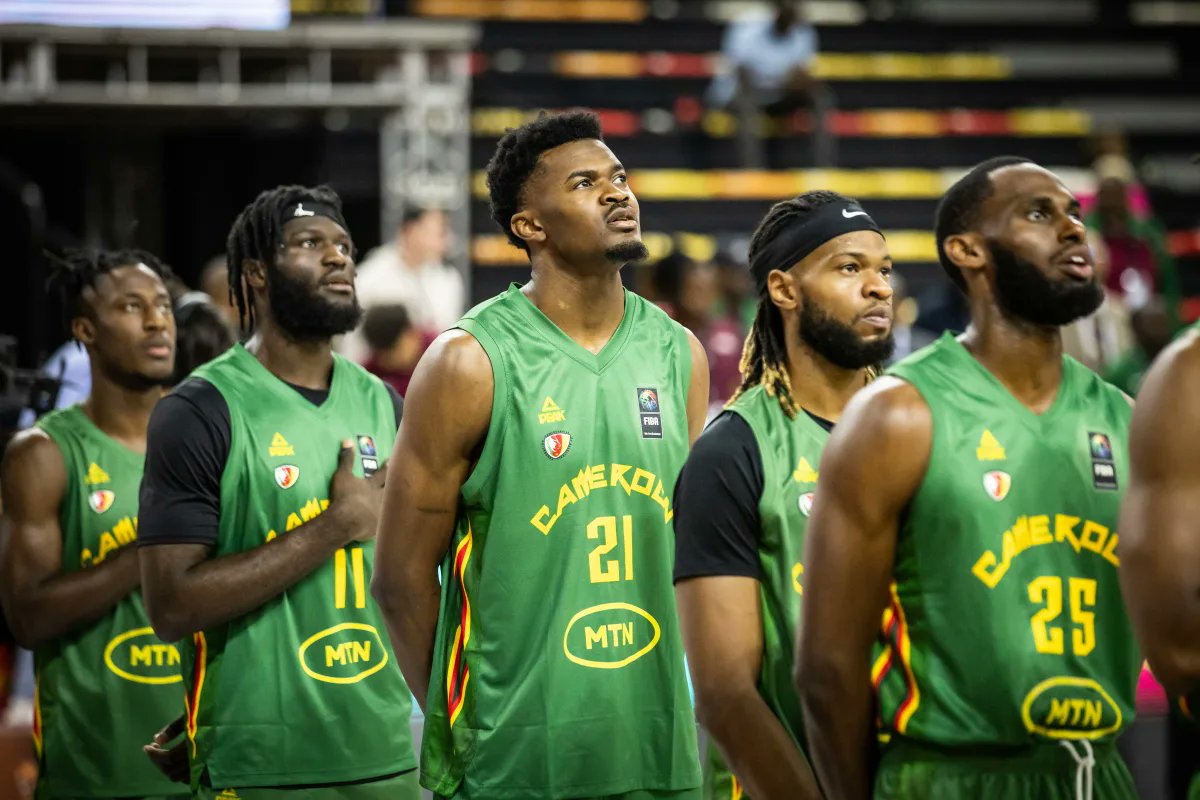AllezLesLions's tweet photo. 🏀 Le Cameroun s'impose (86-65) face à la Tunisie, à l'occasion de la première journée de l'Afrobasket 2025. 

Williams Narace a signé la meilleure performance de la rencontre avec 20 points et 6 rebonds. ⛹🏾‍♂️🇨🇲 https://t.co/42dEj8xPo4