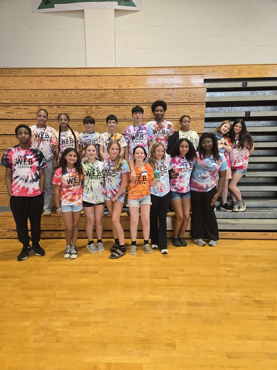 GHMS_Science8's tweet image. A HUGE Roaring shout out to our @GHMS_Grizzlies 8th Grade WEB Leaders for helping our 6th graders all day at MS101! See you next week at Open House!
#OurGravelly