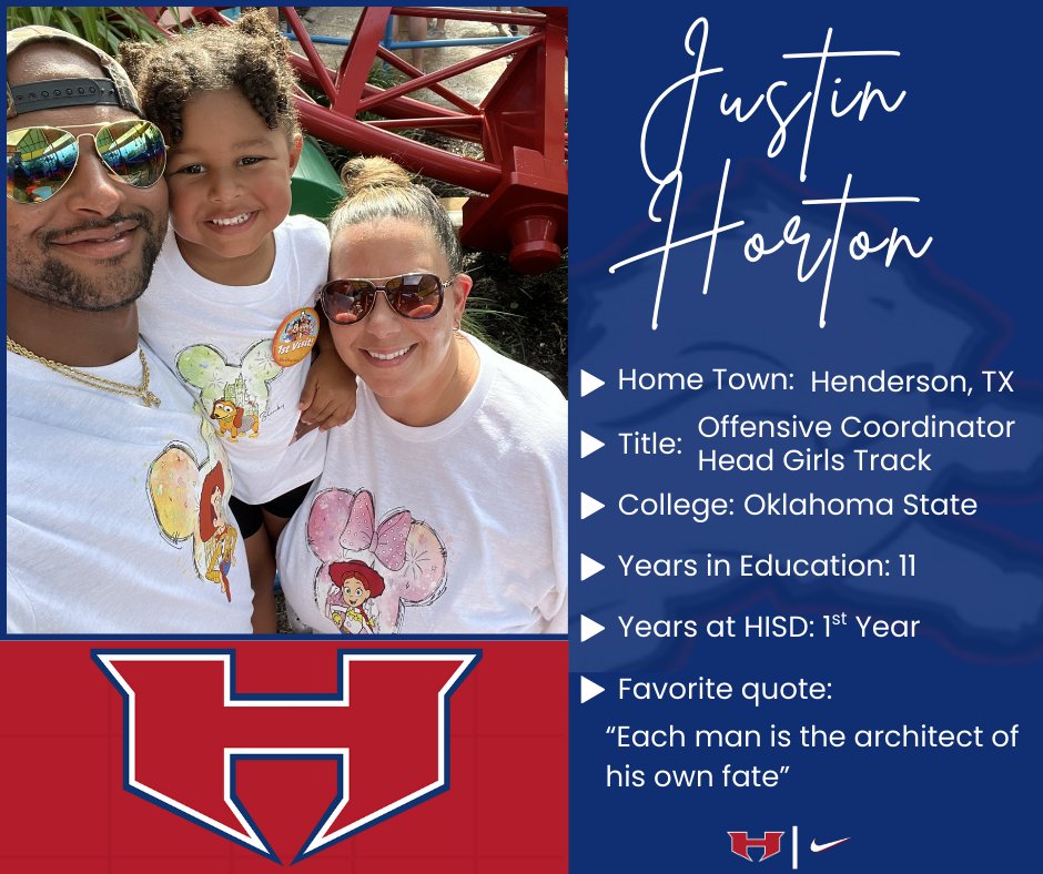 🚨Coaches Spotlight!🚨 

Welcome home Coach Horton!