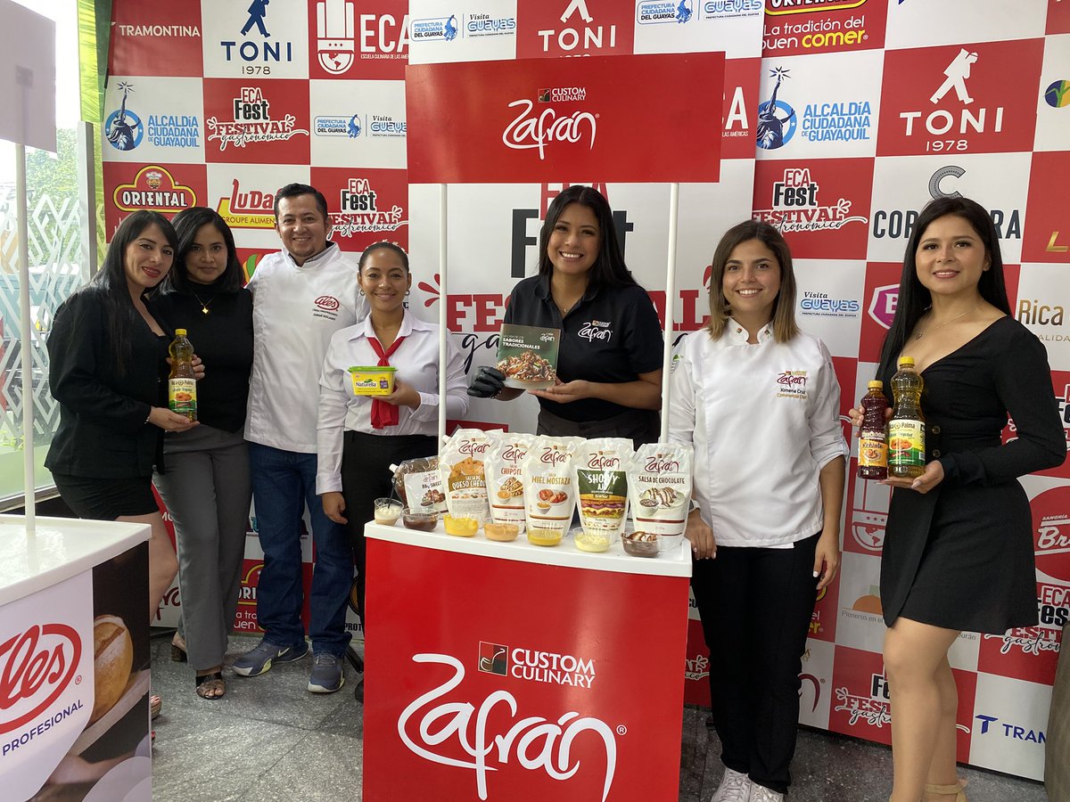 bejarano16958's tweet photo. Este fin semana EcaFest 3era edición, el festival gastronómico de cocina Ecuatoriana con la participación de grandes marcas este sábado 16 en el Mall del Sol….                                                                         #zafran #ricapalma #latroncal #ecafest https://t.co/unUkl1cobR