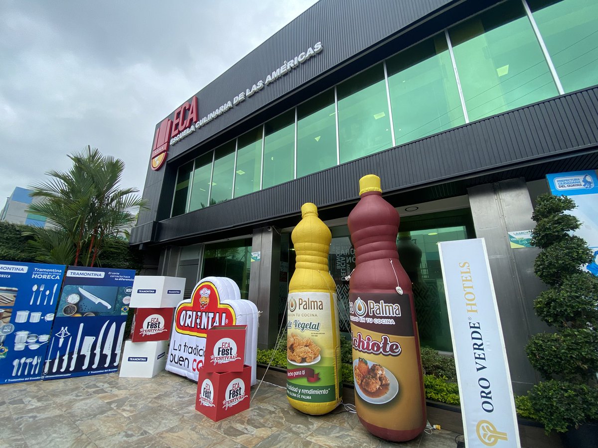 bejarano16958's tweet photo. Este fin semana EcaFest 3era edición, el festival gastronómico de cocina Ecuatoriana con la participación de grandes marcas este sábado 16 en el Mall del Sol….                                                                         #zafran #ricapalma #latroncal #ecafest https://t.co/unUkl1cobR