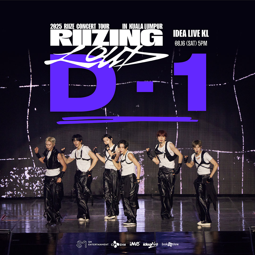 𝟮𝟬𝟮𝟱 𝗥𝗜𝗜𝗭𝗘 𝗖𝗢𝗡𝗖𝗘𝗥𝗧 𝗧𝗢𝗨𝗥 [𝗥𝗜𝗜𝗭𝗜𝗡𝗚 𝗟𝗢𝗨𝗗] 𝗜𝗡 𝗞𝗨𝗔𝗟𝗔 𝗟𝗨𝗠𝗣𝗨𝗥

ONLY 1 MORE DAY TO GO BRIIZE! 🧡

We know you’ve been dreaming of this moment! 🎶Get your tickets ready and double-check the Concert Agenda and Concert Guide again before we meet!
