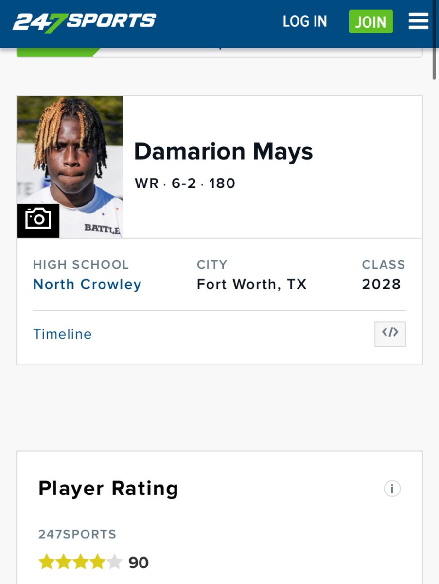 Blessed. Thank you <a href="/247Sports/">247Sports</a> for the rankings. 
<a href="/drobalwayzopen/">David Robinson</a> <a href="/therealraygates/">Ray Gates</a> <a href="/CoachGloria1/">Coach Gloria</a> <a href="/CoachKPark/">Kevin Park</a> <a href="/DemarcusHarri01/">Coach Harris</a> <a href="/NorthCro_FB/">North Crowley Football</a>