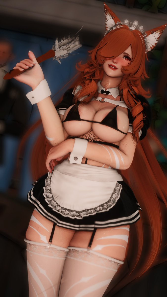 I heard you have a mess for me to clean Mistress/Master ~