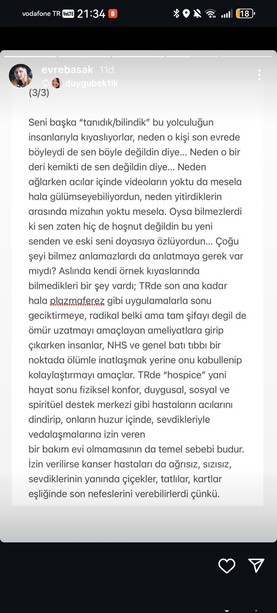 Biz Evre nin neler yaşadığının sahidiyiz ama ona son zamanlarında bunları yazdıran herkesin Allah gani gani başına versin. Sizler insanlıktan nasibini almamış varliklarsiniz. Başta Jahrein denen salam ve halktv hesabından asılsız iftira eden editör rezili. Darısı başınıza.