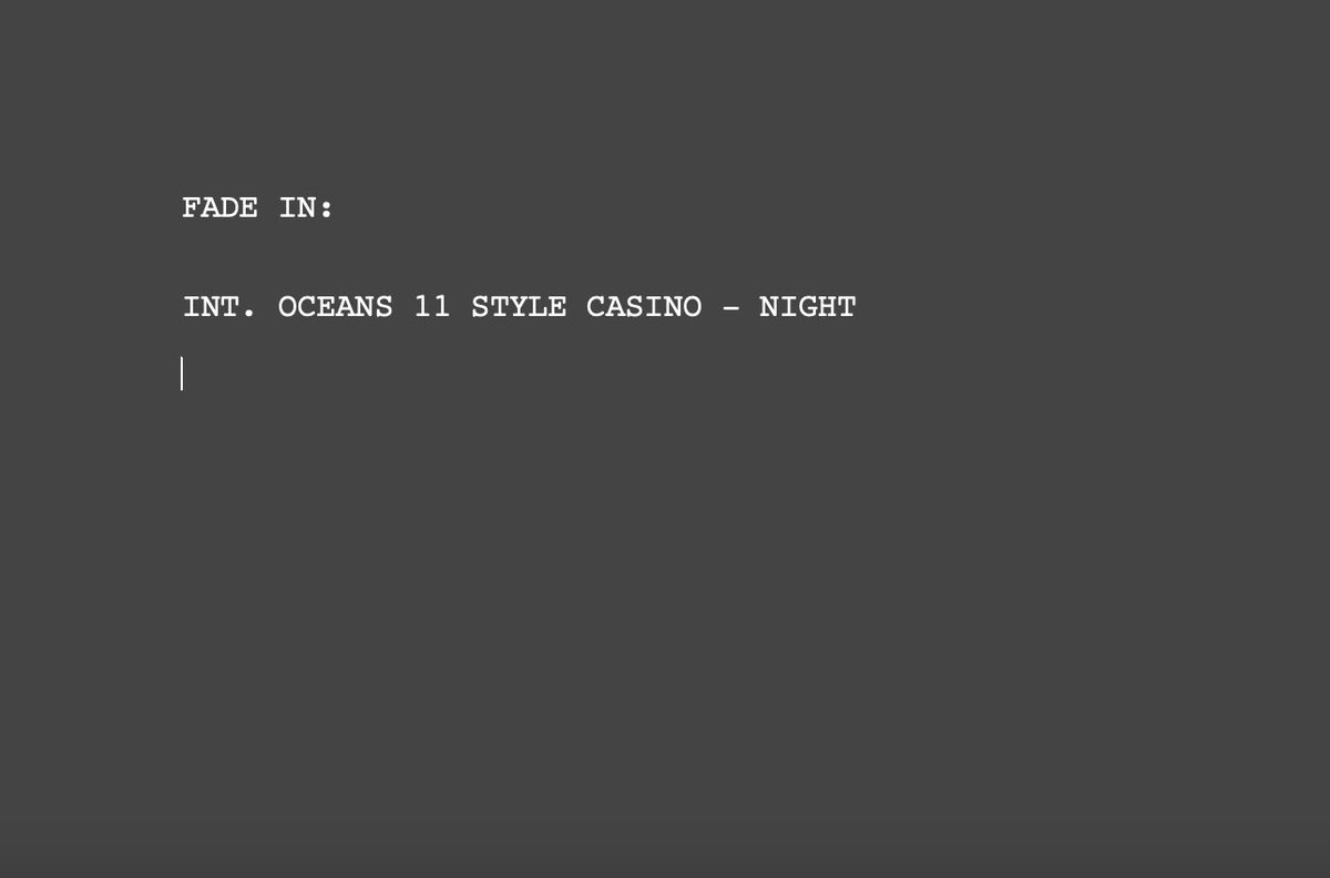 I love the smell of a new script in the morning…

Watch this space. Saw WEAPONS (2025) last night and suddenly think I might make this one a little ~f*cked up~
￼