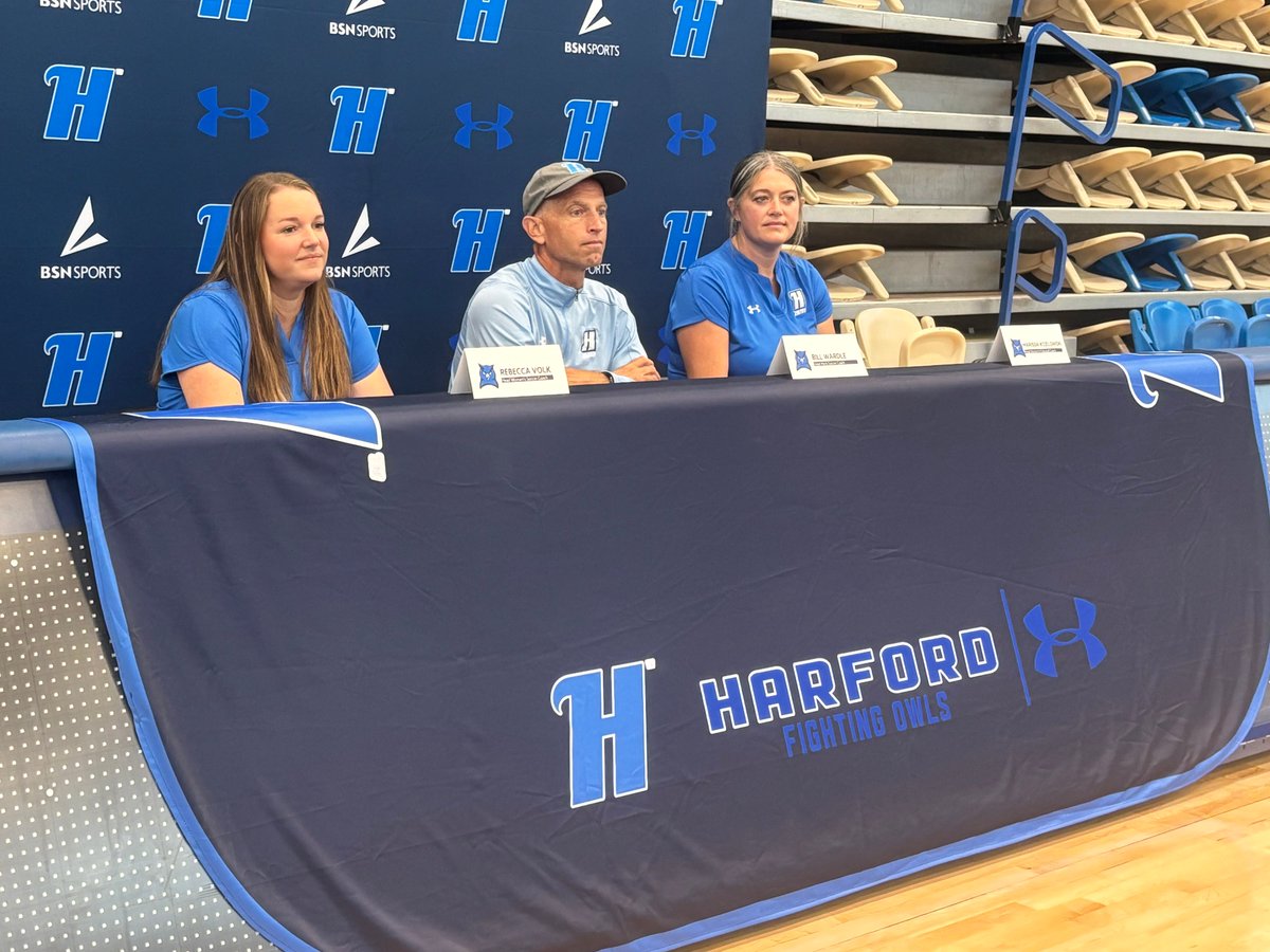 Fall Sports Media Day for <a href="/FightingOwlsHCC/">Harford Fighting Owls</a>! Local  reporters interviewed #FightingOwls athletes and coaches about exciting upcoming season. Soccer and Volleyball schedules out now: HarfordAthletics.com