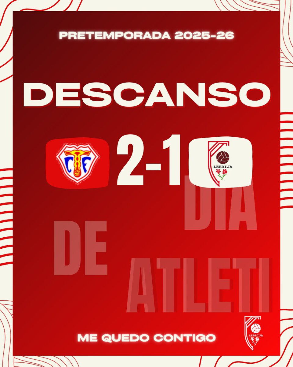 Club Atlético Antoniano Grupo Velázquez (@caantoniano) on Twitter photo ⏯️ Descanso
#DíaDeAtleti #TrebujenaAntoniano ⏯️ Descanso
#DíaDeAtleti #TrebujenaAntoniano