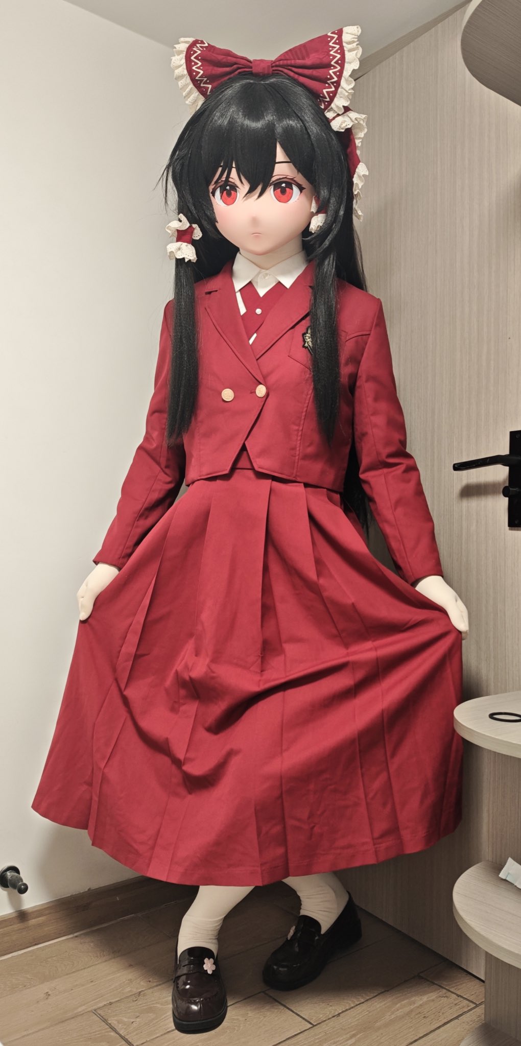 フェルン 葬送のフリーレン全頭マスク コスプレ 着ぐるみkigurumi 二次元