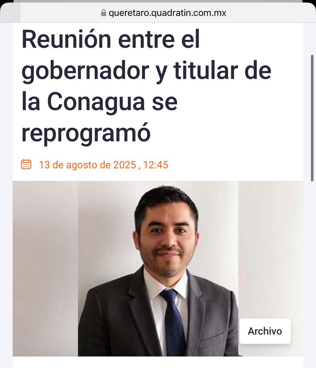 AvseFernando's tweet photo. ¡VESTIDO Y ALBOROTADO!

Así dejaron al gobernador de #Querétaro, Mauricio Kuri, que en su desesperación por imponer el Batán, aseguró que ayer se reuniría con @conagua_mx.
Pero le cambiaron la fecha, posiblemente ya se convencieron que la ciudadanía dice: #NoAlBatán. 
#YaSeVan https://t.co/IBhbehzRnt