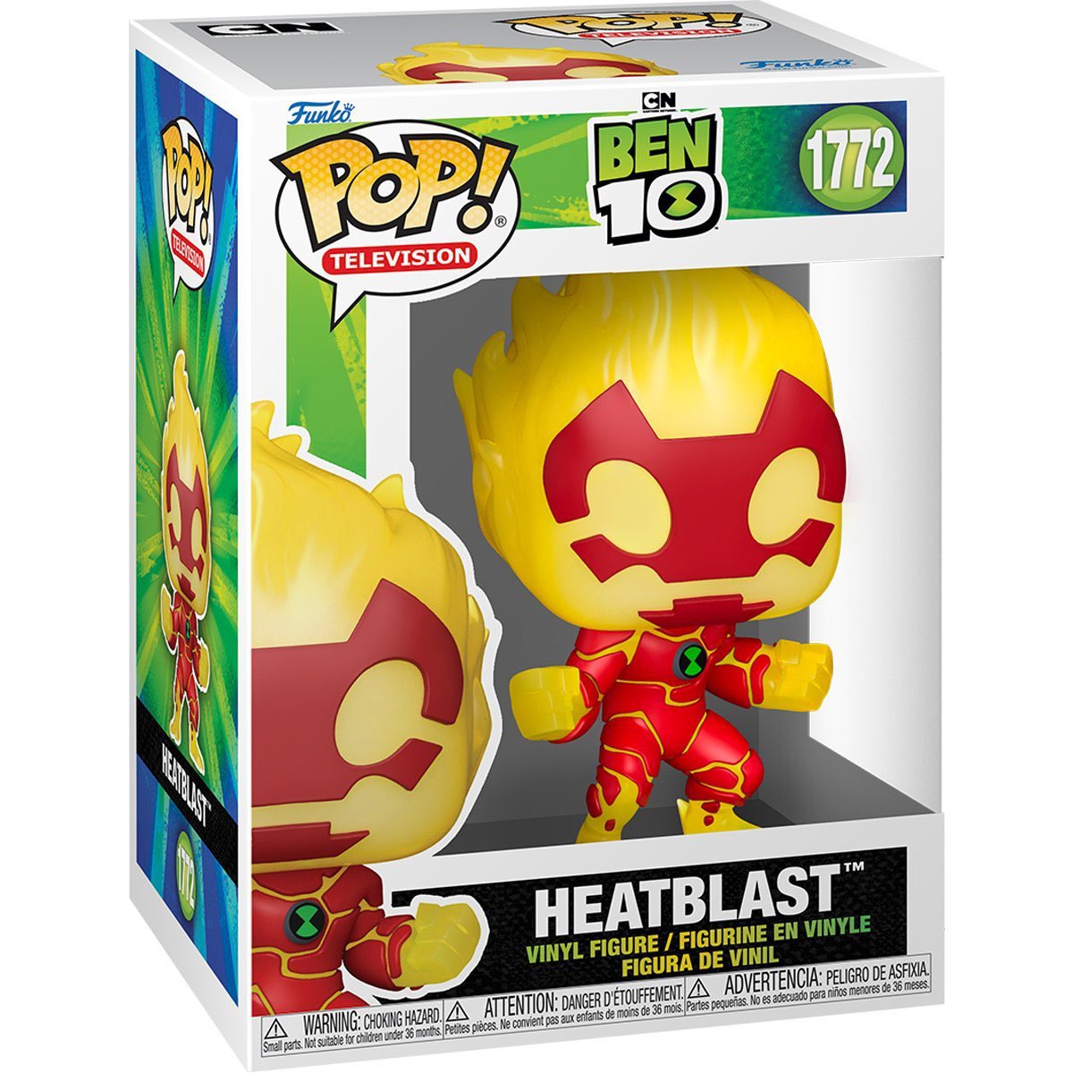 BenTenNews's tweet photo. Available for preorder NOW!

The Heatblast Funko Pop!

Retailing at $14.99! Estimated arrival is October 2025 https://t.co/vNkxEYd3Am