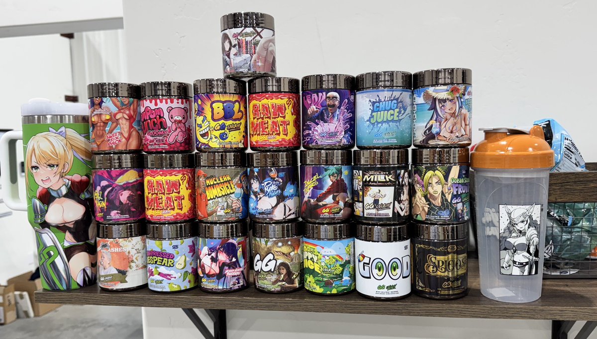 Jacobpuente3's tweet photo. Hey @GamerSupps , we absolutely love your products! They help us stay motivated and productive at work! https://t.co/ZuheKI2Nfd