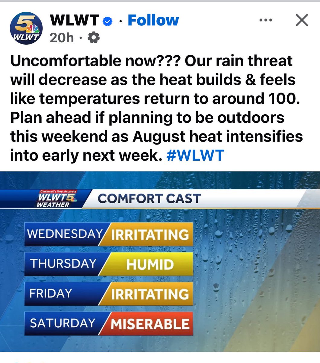 I’m good with this new way of “forecasting” the weather. It’s all I need to know really.  🤣