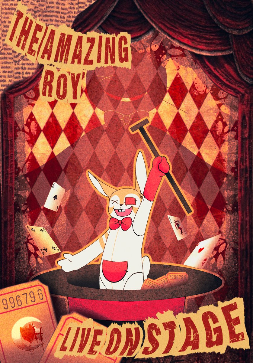WHollowsRBLX's tweet photo. Ready for a show you'll never forget?

Meet Roy, a tricky magician who loves to put on a performance of a lifetime! A jack of all trades, he'll always find a way to surprise you.

Just be careful ... a true magician never reveals his secrets.

#whimsicalhollows https://t.co/SWOPZ2WFRt