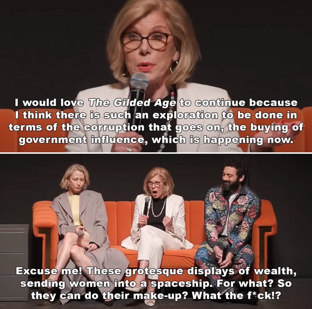 she’s called queen baranski for a reason