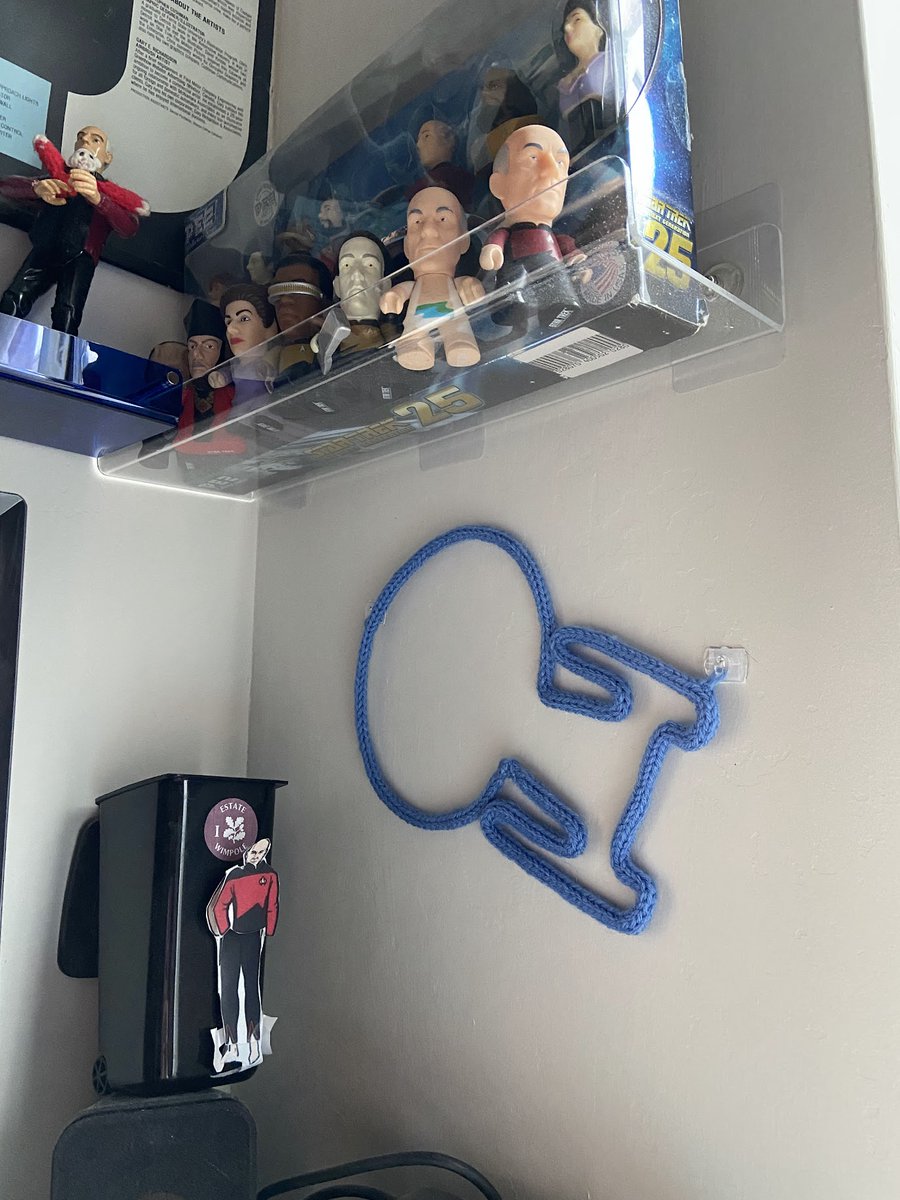 My hands are still a hot mess of arthritis/trigger thumb most of the time but I discovered I can turn an icord knitting mill well enough, so I made this!