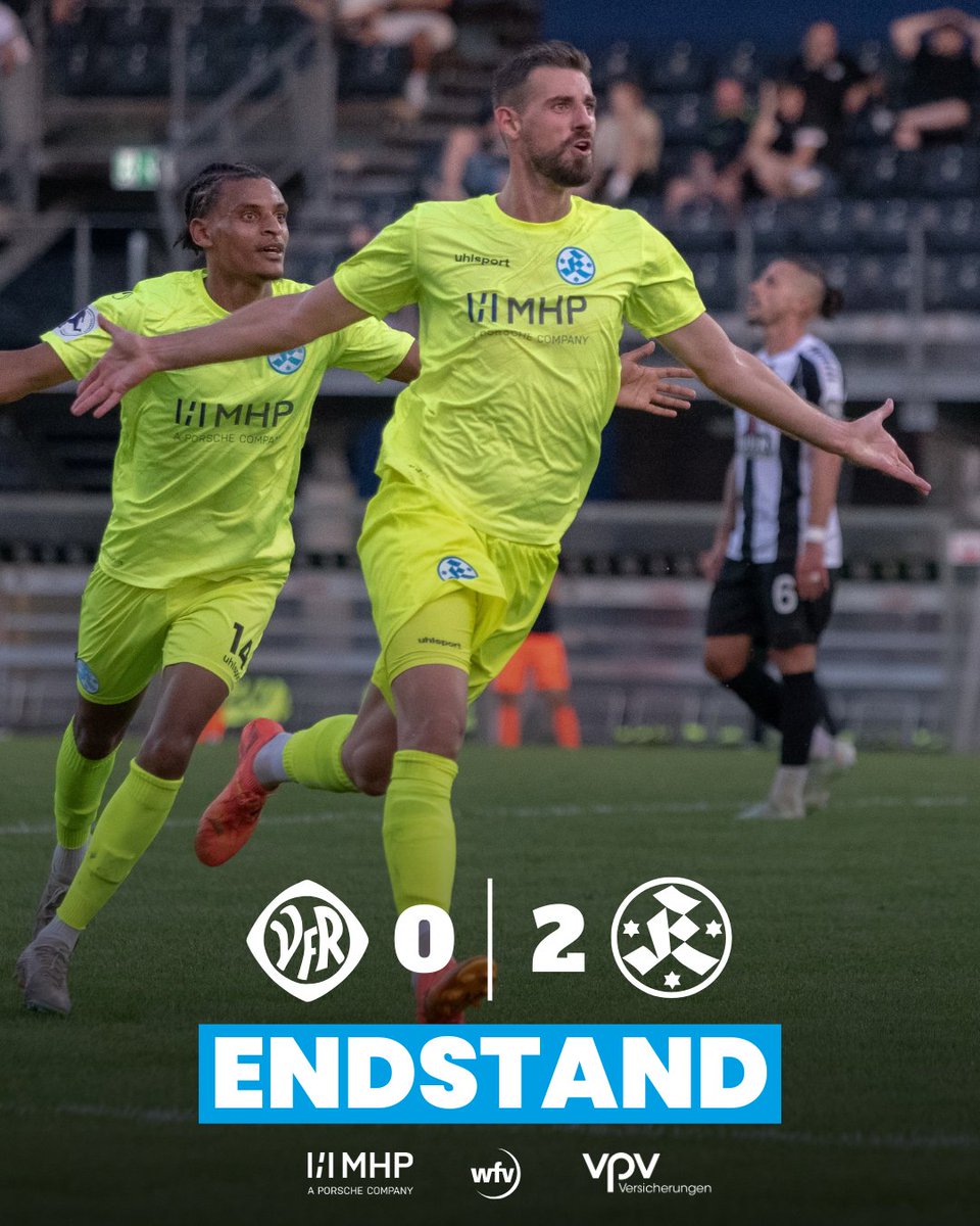 🏆-Achtelfinale 

Wir gewinnen beim VfR Aalen mit 2:0 und ziehen damit in das Achtelfinale des DB Regio-wfv-Pokal ein. ✊🏻

⏰️ 90.+4 | #VFRSVK | 0:2 | #Pokal
#StuttgarterKickers #aufdieBlaue