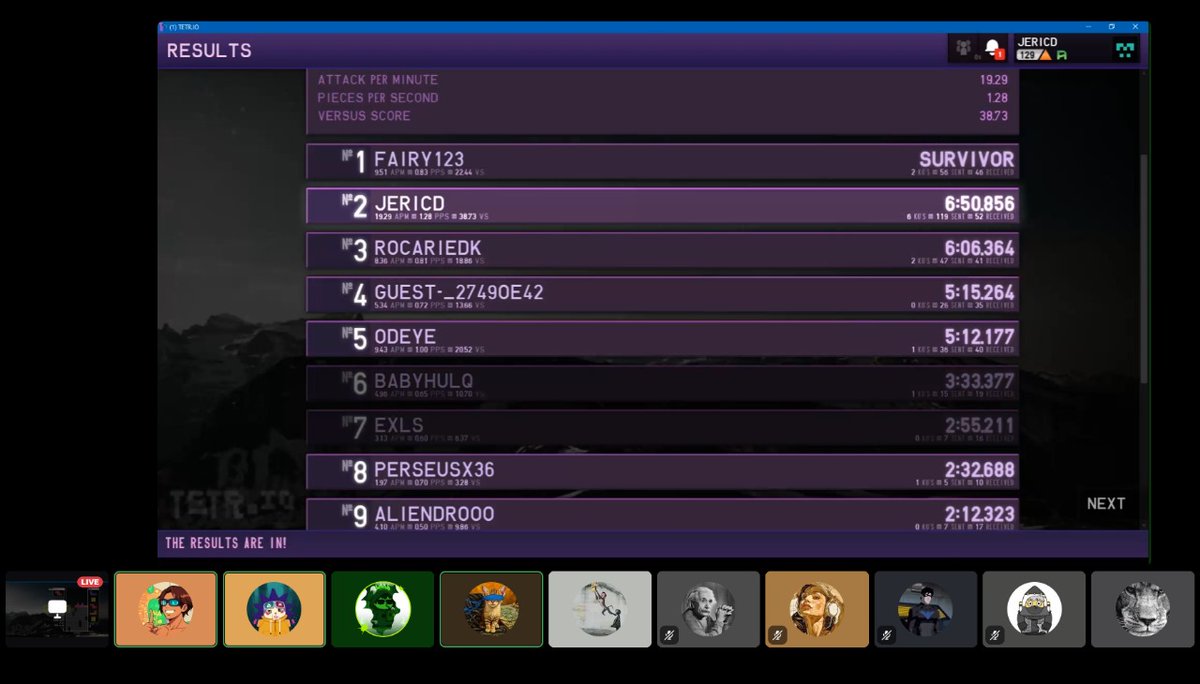 Gritual

I just participated in a very exciting Tetris event organized by <a href="/ritualnet/">Ritual</a> 

Laughter everywhere, Everyone is nervous
A totally random event, but the vibes? 100/10.

Join us so you won't miss next event