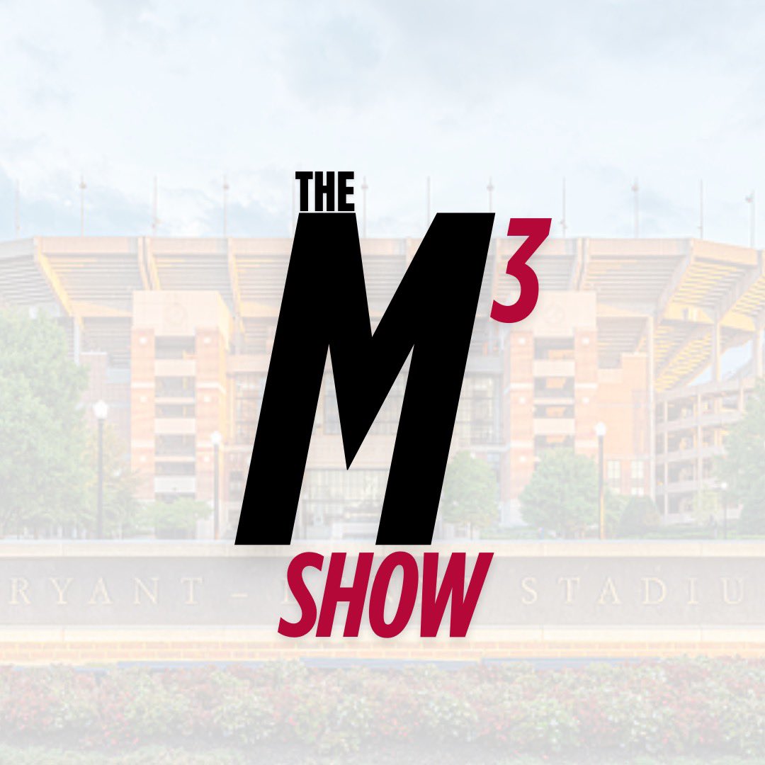 Excited to announce our new podcast The M3 Show! An Alabama podcast with former Tide football players Josh McMillon (<a href="/Joshua_McMillon/">Joshua McMillon 🥋</a>) and Mac Hereford (<a href="/Mac_Hereford/">Mac Hereford</a>), plus Alabama alum and media member Matthew Travis. 

Each Wednesday we’ll be previewing and recapping