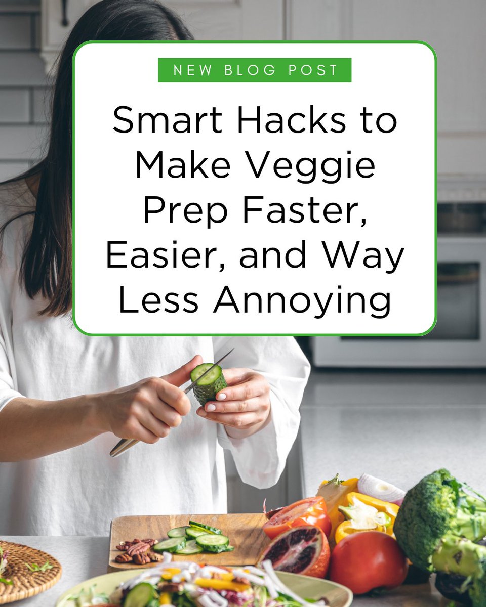 We all want to eat more veggies. But sometimes it can seem like too much hassle. We asked Getty Stewart for her favourite smart hacks that turn veggie prep from dreaded to doable, maybe even enjoyable?! 

Check out the post halfyourplate.ca/blog/hacks-to-… 

#HalfYourPlate #VeggieHacks