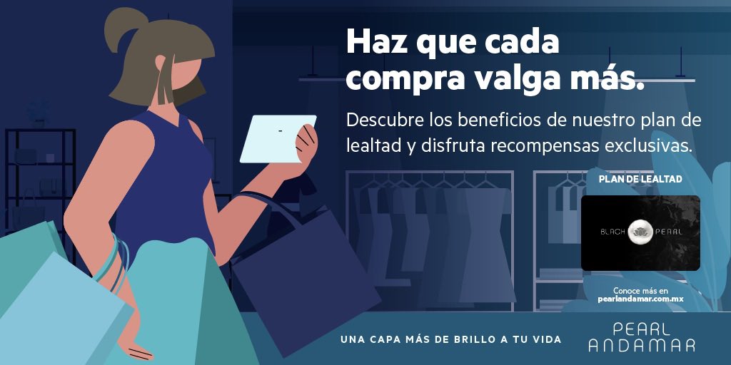 Recuerda que Pearl es el plan de lealtad para socios #Andamar que te da las mejores recompensas.😉

¡Inscríbete en concierge y comienza a disfrutar grandes beneficios!

*Consulta términos y condiciones en pearlandamar.com.mx/beneficios