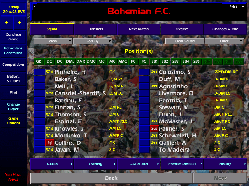 Championship Manager 01/02 tweet media
