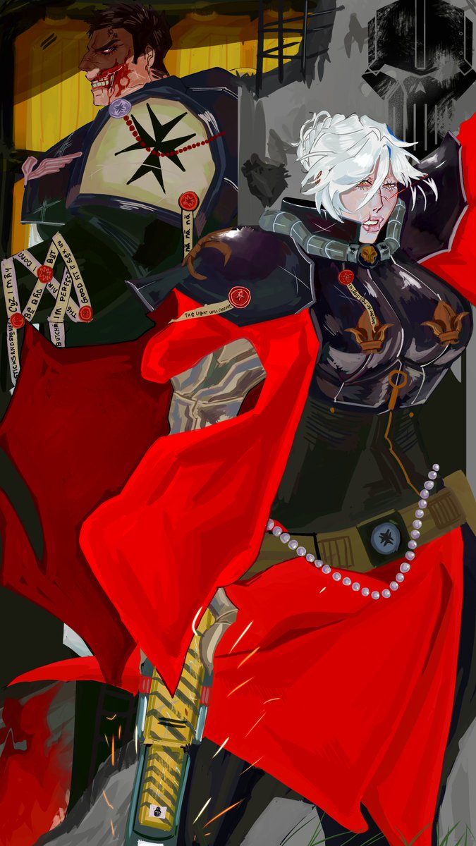 Les amoureux, Warhammer 40k, ocs belong to <a href="/dorotero/">dorotero</a>