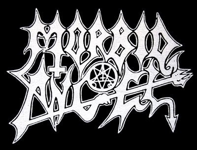 Tobias Forge channeling his inner Mary Goore and wearing a shirt with the Morbid Angel logo on it. 🤓