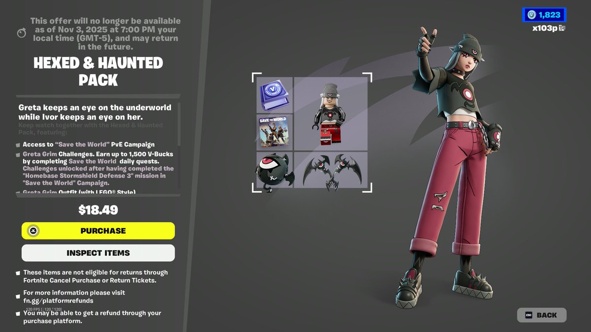x103p's tweet photo. I'm extremely shocked that Save The World packs aren't discounted if you already own the game.. I can guarentee you, majority of people who are buying these packs already own the game and is solely buying for the cosmetics. 

Sure, you get a whole bundle and 1.5k V-Bucks for $18 which in reality is a good deal, but why should I be paying full price MULTIPLE TIMES for a game I already own?

Also with STW barely getting any major updates, I feel like it's a HUGE inconvience overall to play the mode to get the currency if you are only buying for the cosmetics / V-Bucks. In my opinion, I think if you already own the game, the price should be discounted from $18 to $12-13. And the currency should be insta-locked and NOT be behind challenges.

A LOT of the outfits included in these bundles are not STW related at all. Did you know mobile players and switch cannot buy these packs? What if someone who only plays on those platforms really wanted these cosmetics that has nothing to do with the mode?

Making it so you get the currency upon buying would open doors to make these packs available for these platforms. 

The only downside to this is you cannot play STW until you have access to an available platform that supports the mode. So you would have all the full bundle and currency / access to the mode unlocked, but you cannot play the game. And if you already own STW, you get a discount.