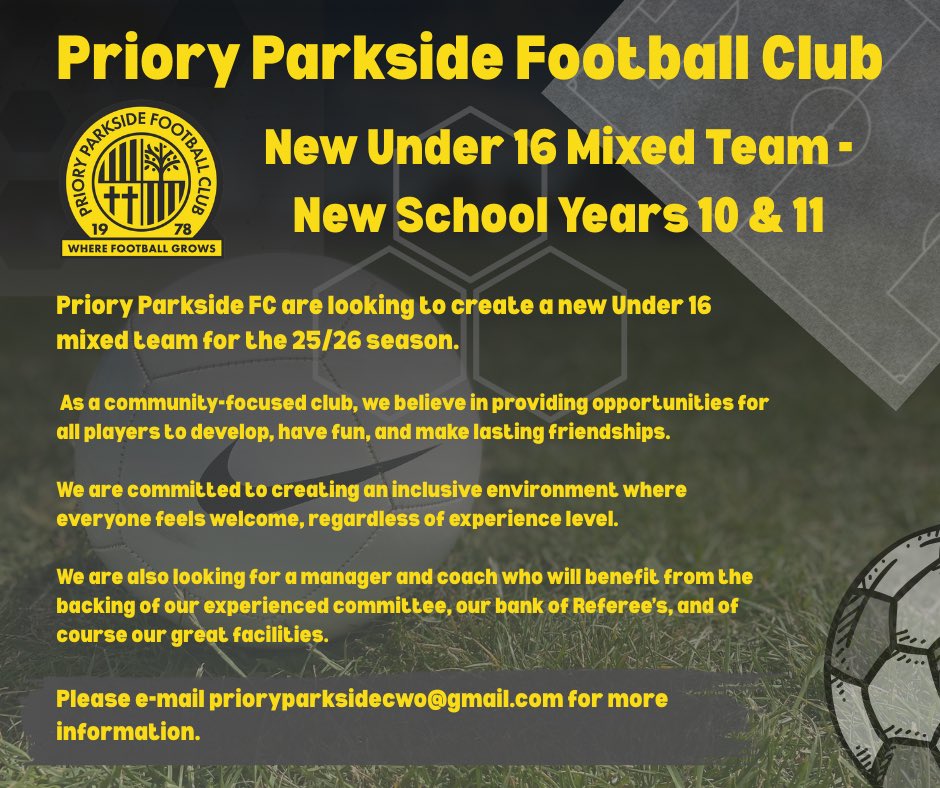 Priory Parkside FC tweet media