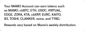 0xMeekz1's tweet photo. @Jay85Thou @chrizy @LukeYoungblood yes you earn #cbBTC by staking $MAMO, here https://t.co/EvXgVjoK4I
you also earn more from trading fees across Aerodrome pools, today has been confirmed #cbXRP https://t.co/1oRfKvkQfB