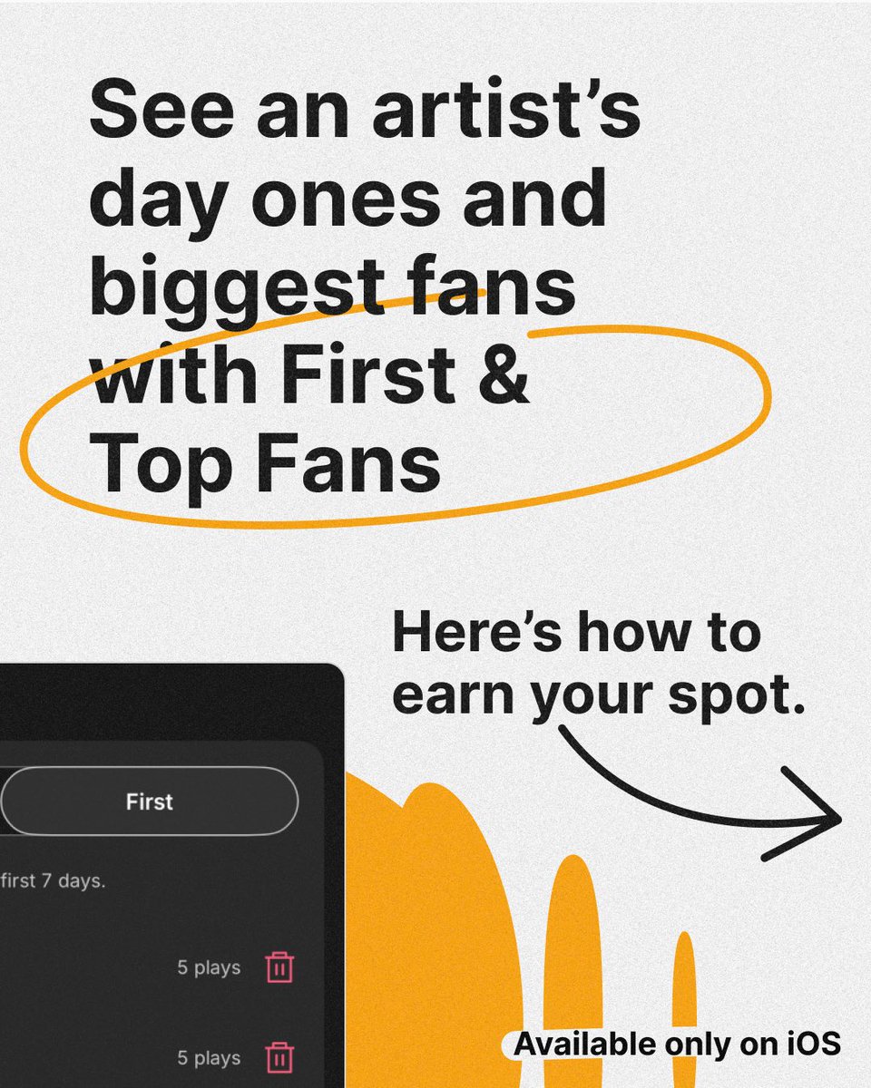 SoundCloud's tweet photo. Whether you're an early adopter or a superfan, get recognized for showing love to your favs🫶 Stay tapped in to earn a spot on the leaderboard and share your results for ultimate bragging rights. Start listening today and climb the ranks📈

https://t.co/ZDKPinGqJb https://t.co/4oNaYvpKpE
