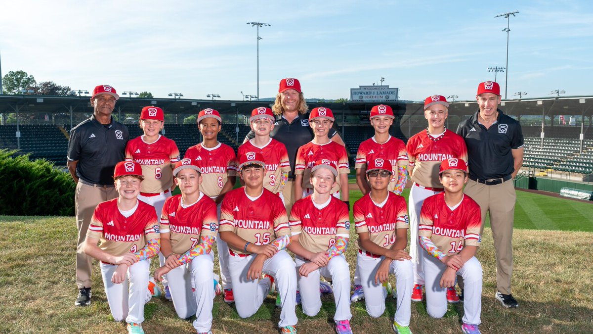 Good luck today to Summerlin South at the Little League World Series! Let's go, fellas 😎