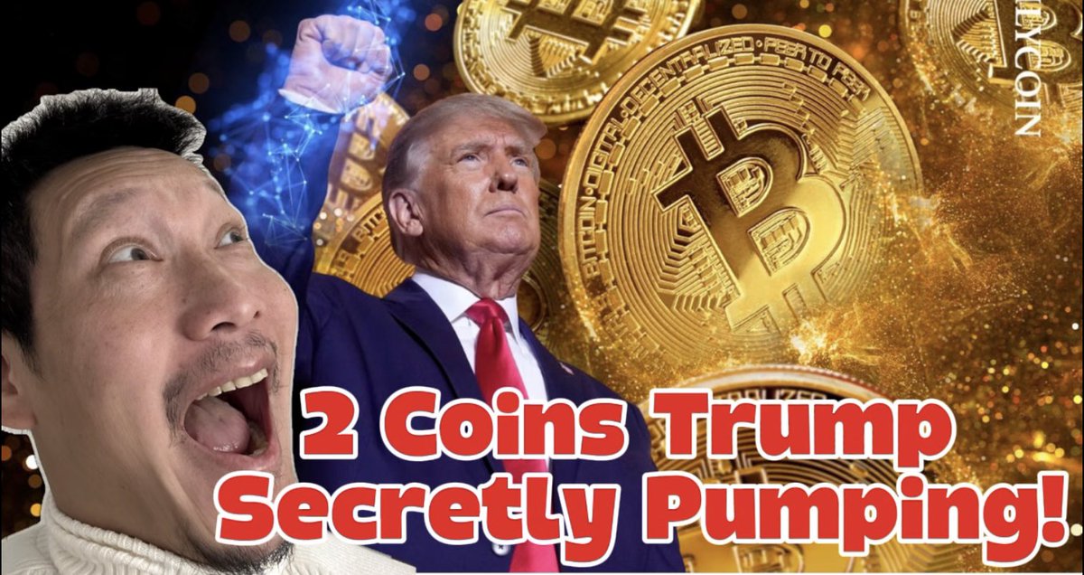 RealPabloHeman's tweet image. Trump &amp;amp; family just launched a new crypto stock on the NASDAQ today! But which cryptos will benefit directly from this move?!

I show which cryptos the Trumps are secretly pumping and which I am buying! No one is talking about it! Watch now:👇 

youtu.be/ygZRVWcTY6k