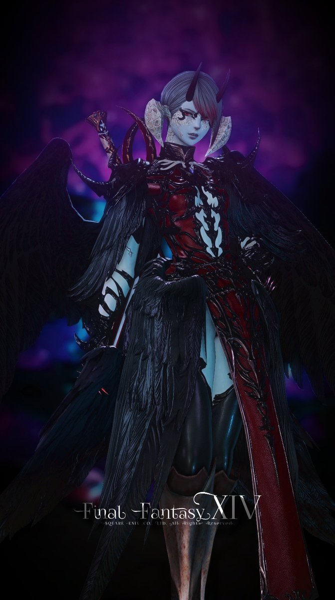 ヴォイド系の装備もっと欲しいです（願い
#おはウラ #蟹角ファン倶楽部 #異色肌のすゝめ