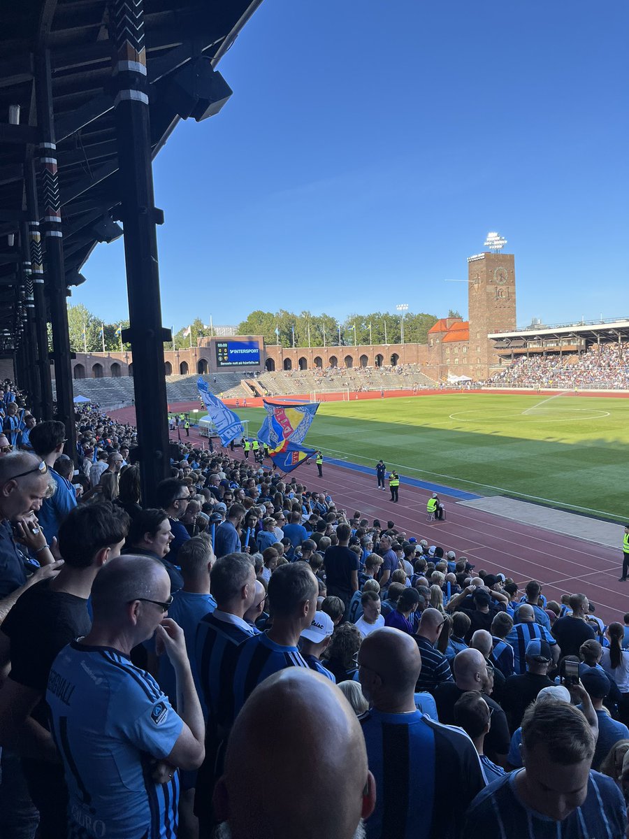 Vilken kväll! Tack Djurgårdsfamiljen💛❤️💙