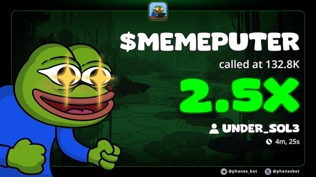Sundayode95's tweet image. 2x profit gained from my alpha calls on $MEMEPUTER

5EpbKX221NYVidK6A2nJGhtuLPvrPiQ6shknLbtjBAGS